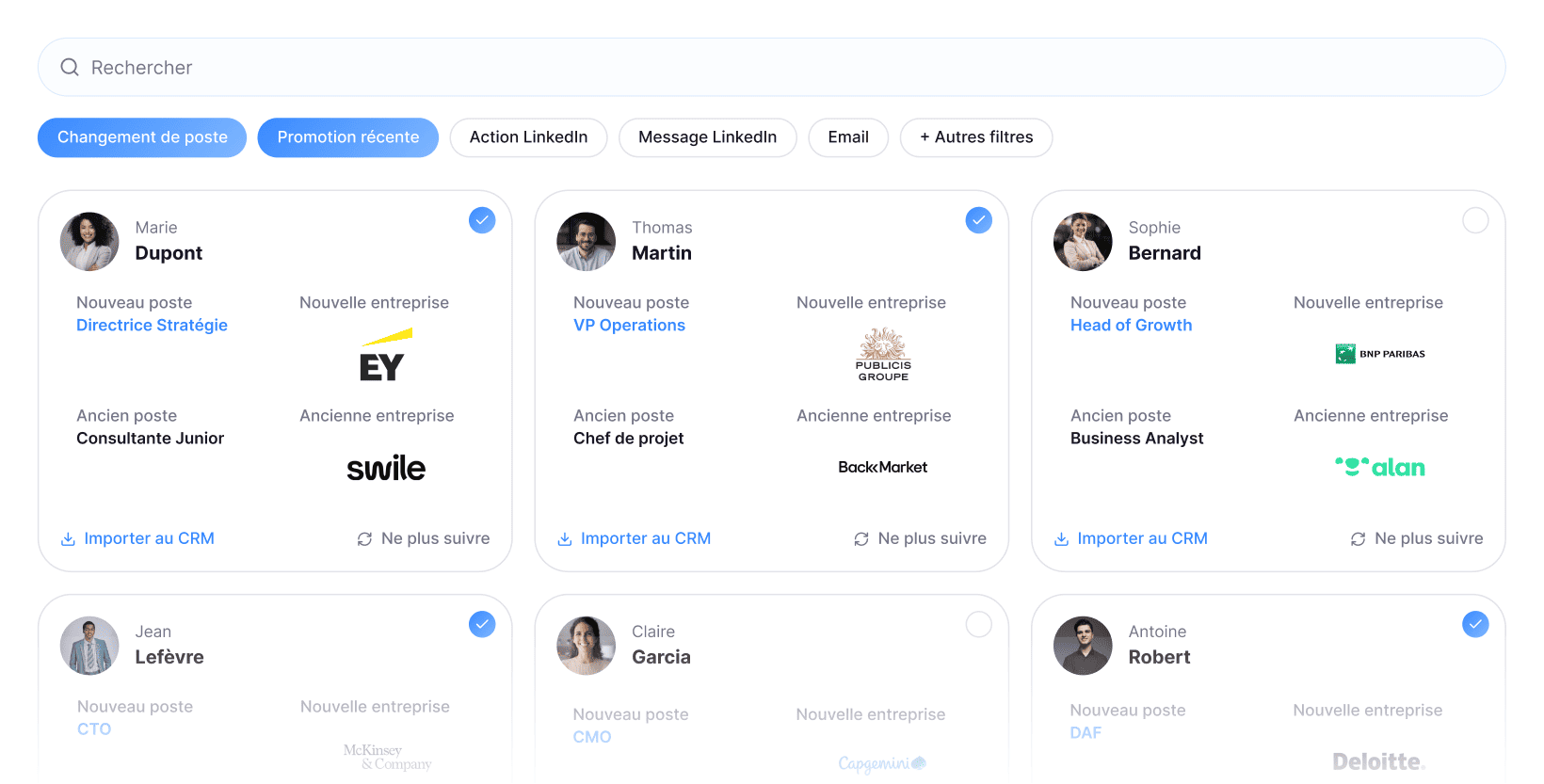 AlumNow Dashboard CRM